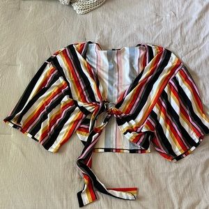 Super fun printed top!